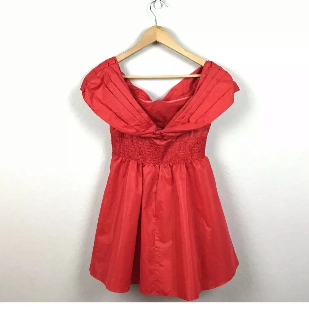L’Academie Dress Red Juni Off Shoulder Revolve S - Picture 7 of 9